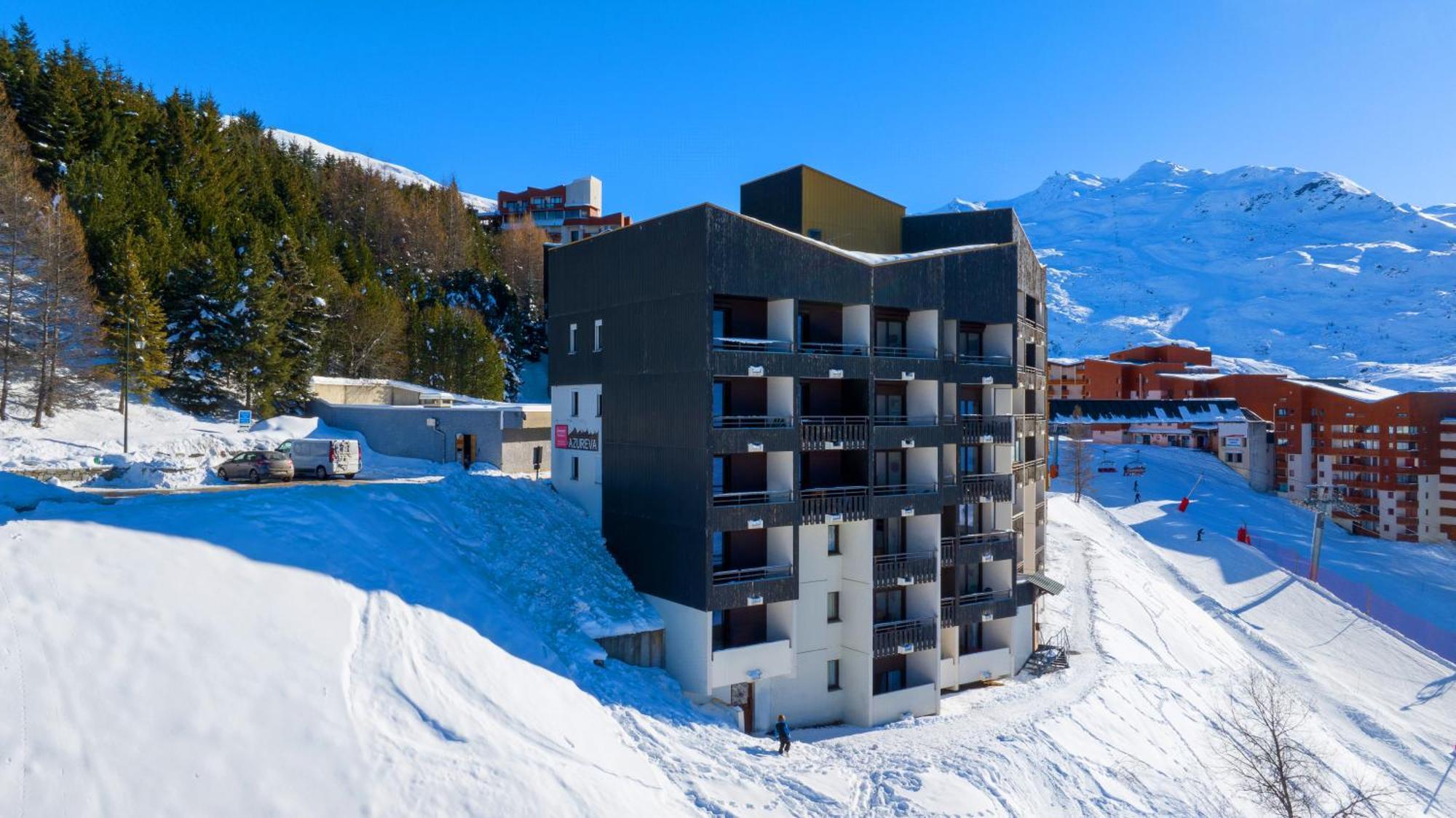 Aparthotel Azureva Les Menuires Saint-Martin-de-Belleville Exterior foto